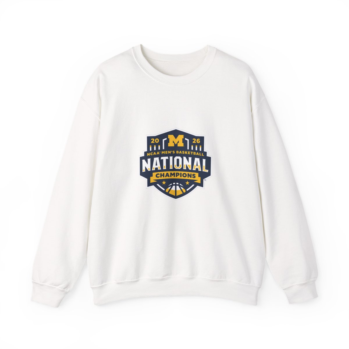 Michigan Wolverines Go Blue Crewneck