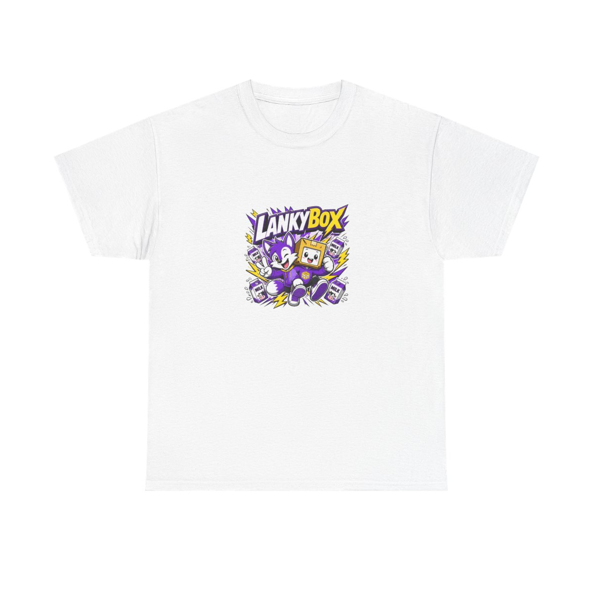 LankyBox "He needs some milk!" Unisex Tee