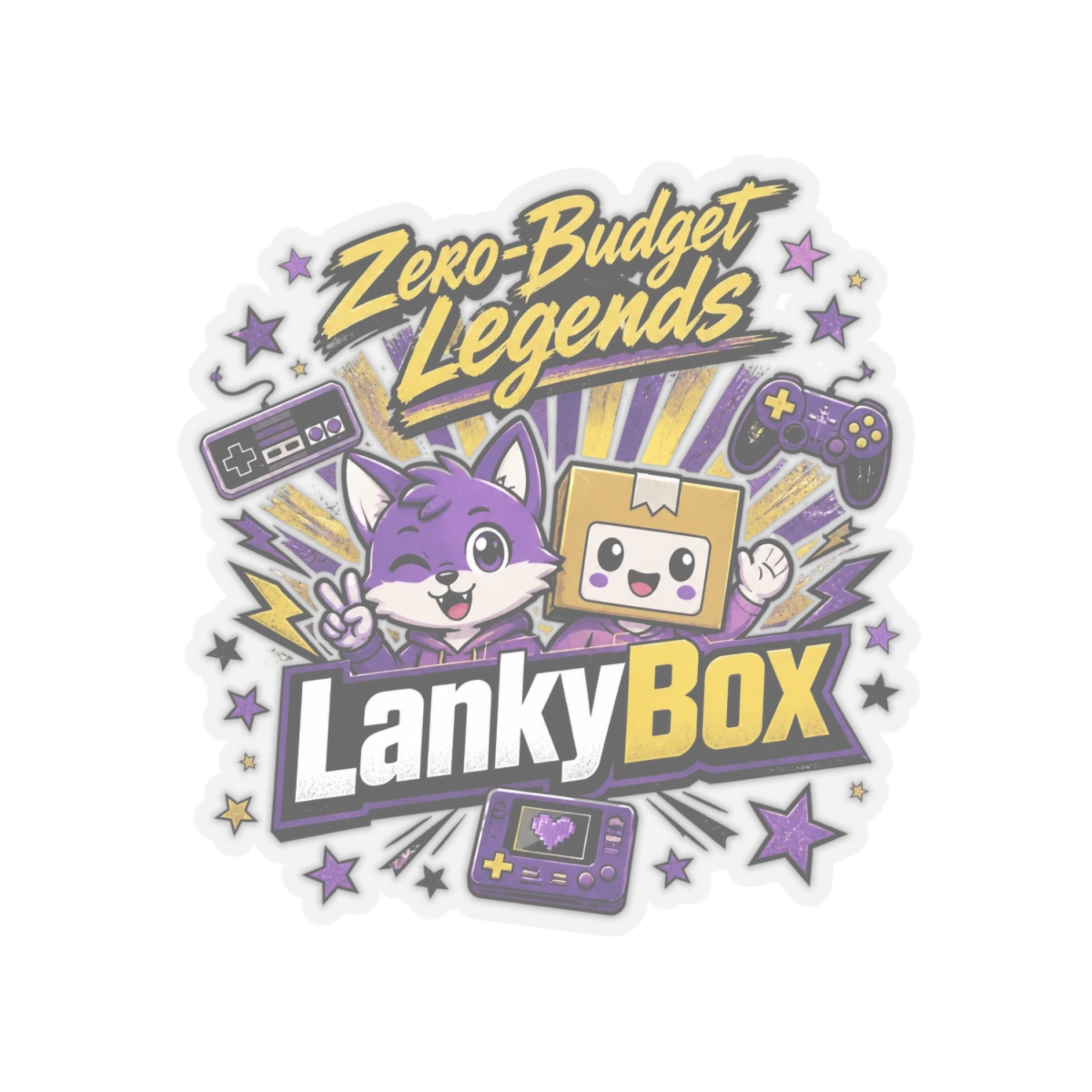 LankyBox "LankyBox" Sticker